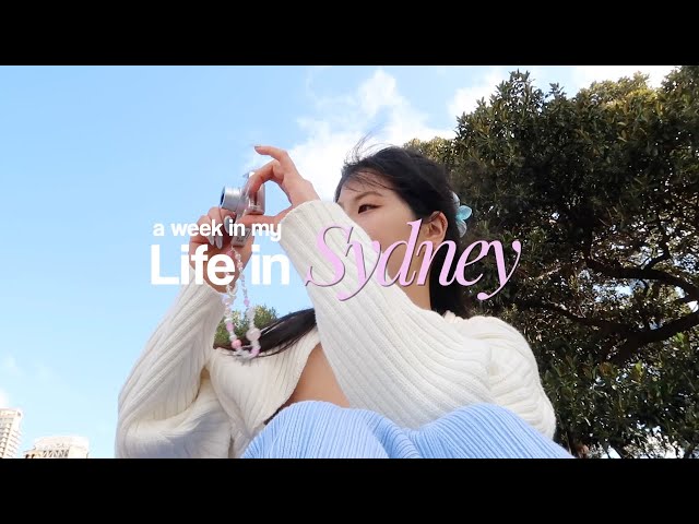 Law Student Gap Year Vlog 🎀 working at a law firm, exploring Sydney, daily life, usyd science law