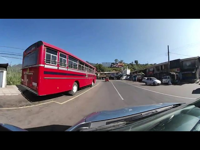 Sri Lanka trip by car, VR 360 Video