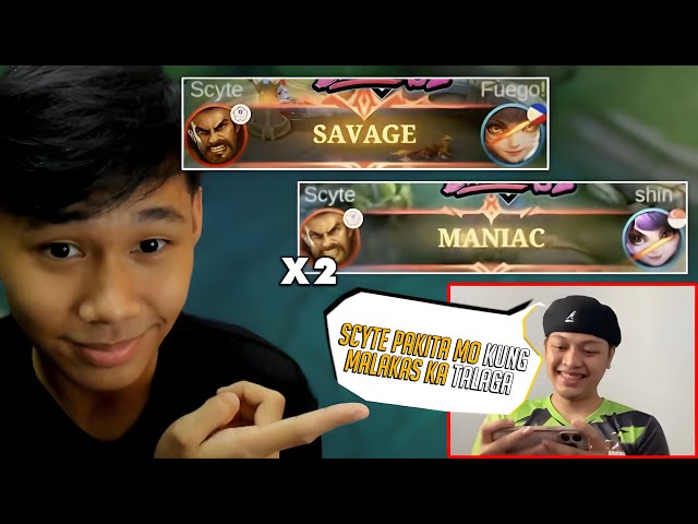 1 SAVAGE + 2 MANIAC SA GRAND FINALS LABAN SA TRASHTALKER NA INFLUENCER | SCYTE VS MIZAKI