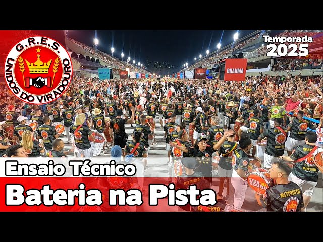 Viradouro 2025 | Pista  - Ensaio Técnico |  Samba ao vivo #ET25