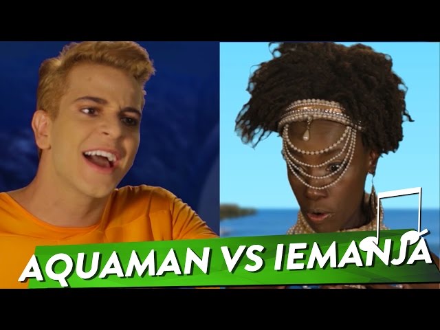 AQUAMAN VS IEMANJÁ - EPIC REPENTE BATTLES DA HISTÓRIA