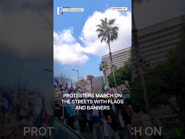 Los Angeles: Protests Break Out Against Trump Immigration Raids | Subscribe To Firstpost | N18G