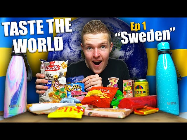 TASTE THE WORLD (Ep 1) "SWEDEN" (Snacks from around the World)