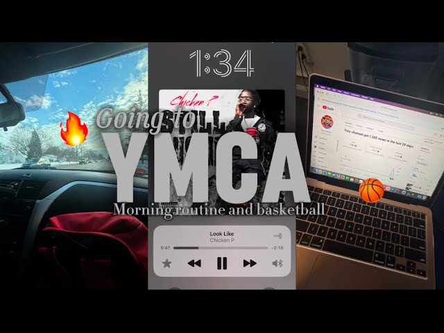 Morning Routine & Basketball at the YMCA | Daily Fitness Vlog