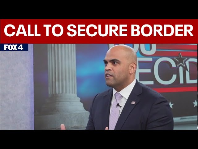 Texas: The Issue Is - Colin Allred on border, critiques from the left | FOX 4