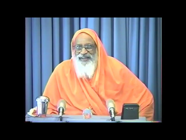 Values and Attitudes (class 1 of 14) with Swami Dayananda Saraswati