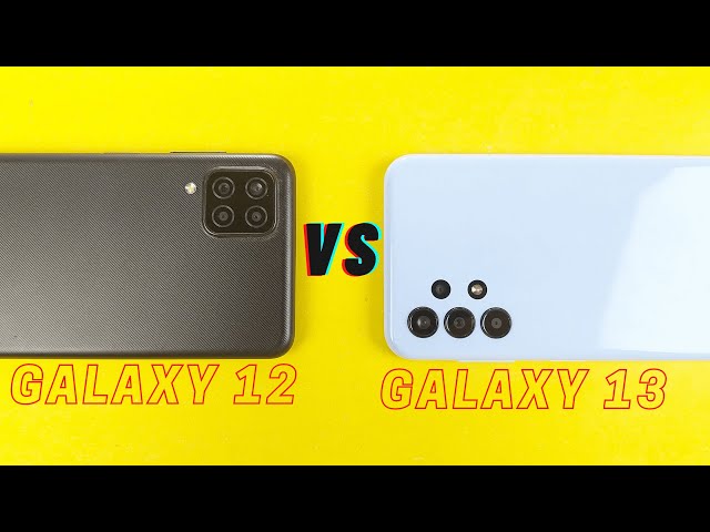 Samsung Galaxy A13 VS Galaxy A12 | Camera & Speed Test