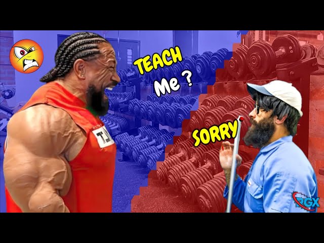 ELITE Powerlifter ANATOLY Use 32kg Mop in a GYM | Pretended to be a CLEANER •7