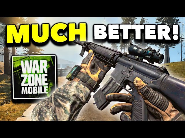 WARZONE MOBILE LOOKS MUCH BETTER IN NEW UPDATE... (Max Graphics Gameplay)