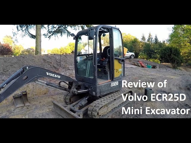 Volvo ECR25D Review