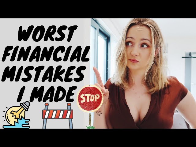 Top Financial Mistakes In My 20's | Don't Make These Money Mistakes In Your 20s