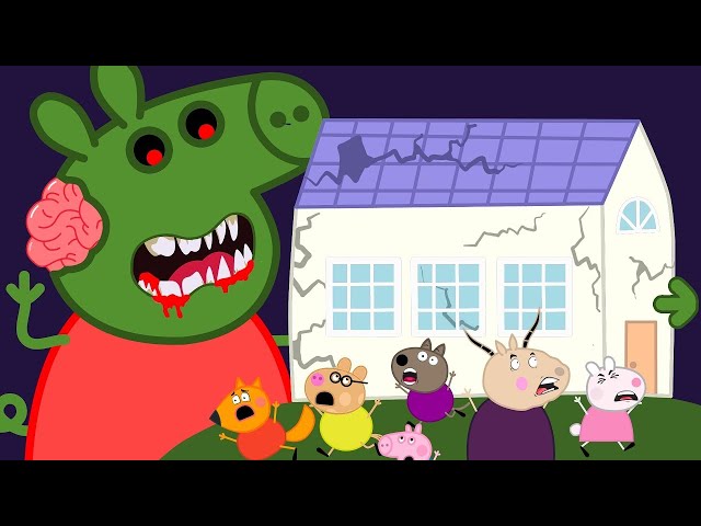 Zombie Apocalypse, Zombies Appear At The Maternity Hospital🧟‍♀️ | Peppa Pig Funny Animation