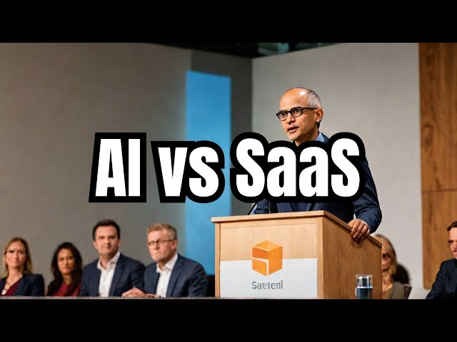 Will AI Replace SaaS? Insights from Microsoft’s Satya Nadella