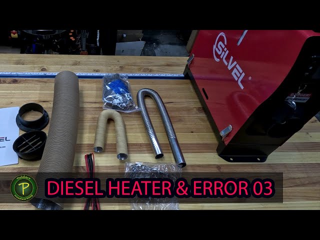 Diesel Heater Unbox, Test and Glow Plug Change for Error-03 | ASMR | #30