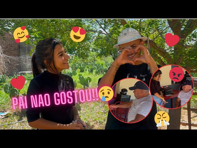 FALEI PRA PAI QUE ESTOU NAMORANDO O MENINO DO IMBU/ ELE NÃO GOSTOU😱