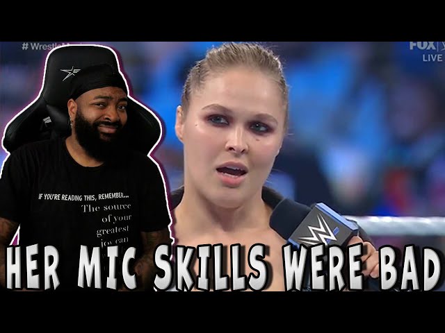 ROSS REACTS TO BAD MIC SKILSS WRESTLING WORST TALKERS