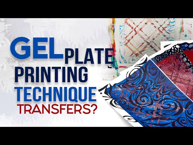 Gelli Plate Transfers Are Tricky, Watch to the End