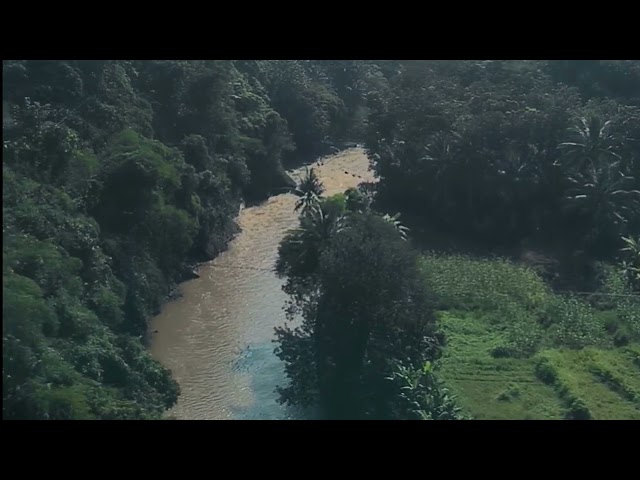 Lewat jembatan Cirahong dari kereta #Ciamis #Cirahong #view