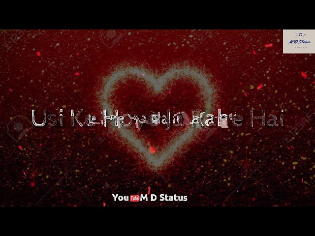 Na jane kis tarha ka ishq hai mera \_!😍❤ full shaayri_@žwhatsapp status ❤💏