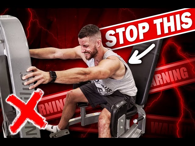 How to PROPERLY Use the Abductor & Adductor Machine