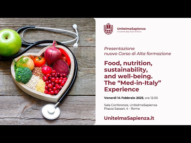 Food, nutrition, sustainability, and well-being. The “MED-IN-ITALY” Experience