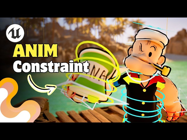 Animation CONSTRAINT in Unreal Engine 5 | Popeye