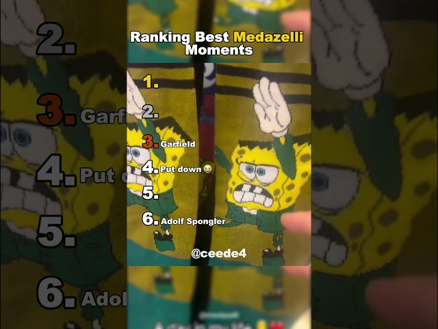 Best Medazelli🤣 #ranking #medazelli #tiktok