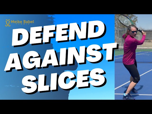 How to NEVER get beat by a SLICER - Tennis Lesson