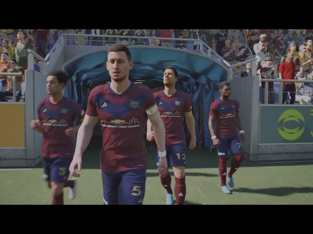 eFootball - 2025 Detroit city FC vs Rhode island FC PS5 gameplay 4k