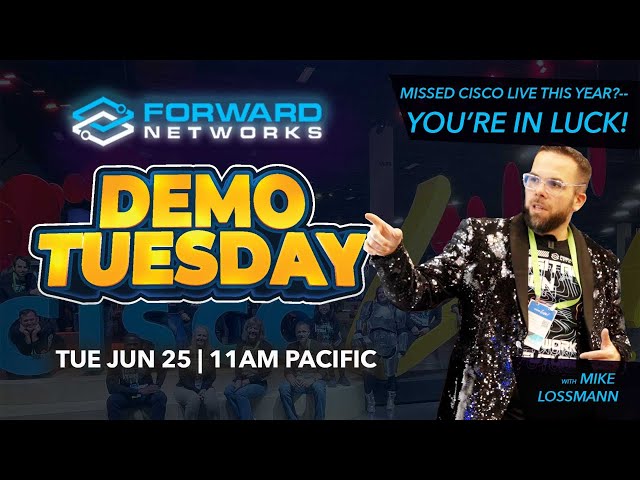 Demo Tuesday | Special Cisco Live Edition | Full Demo