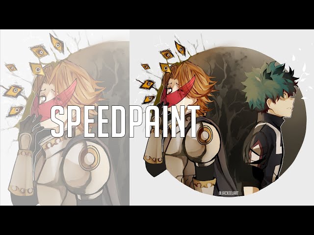 Aoyama y Deku [Speedpaint] - BNHA MANGA 336 (SPOILER ALERT!)