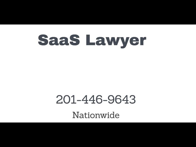 How To Find Best SaaS Lawyer NYC Startups