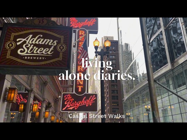 Living Alone Diaries Episode1 ⋆.˚🦋༘⋆ casual street walks ◡̈ cinematic vibes!