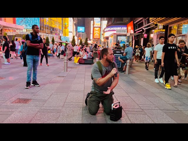 We circled Times Square with the gospel, confronted by witchcraft and NYPD, but we couldn’t stop!