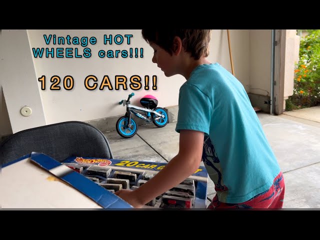 VINTAGE HOT WHEELS CARS GIFTED TO LINCOLN AND SOPHIAH.  Join in seeing some cool cars from the past.