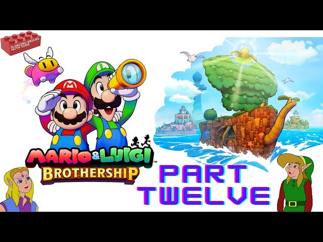 LIVE!!  Luigi Logic When? Mario & Luigi Brothership Part 12