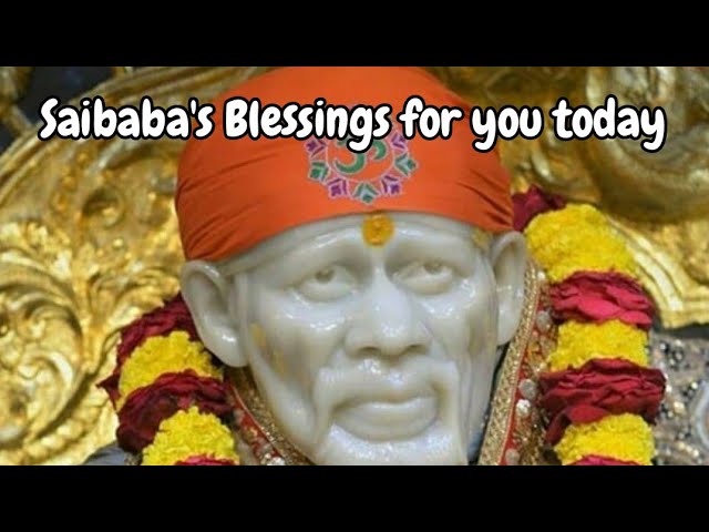 Saibaba's Blessings for you, Baba's Message, @DivineBliss1, #trending , #trendingtoday, #viralvideo