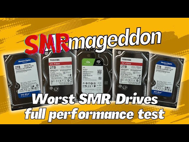 SMR vs CMR - Desktop HDD Group Performance testing