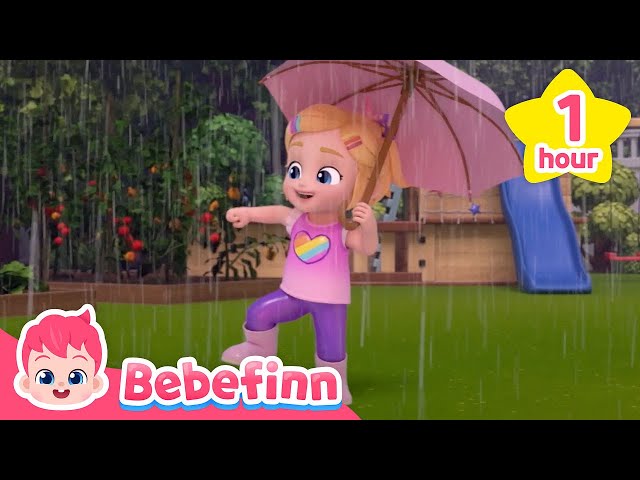 ☀️☔️ Weather Song +More Nursery Rhymes | Bebefinn Songs for Kids | How's The Weather Today?