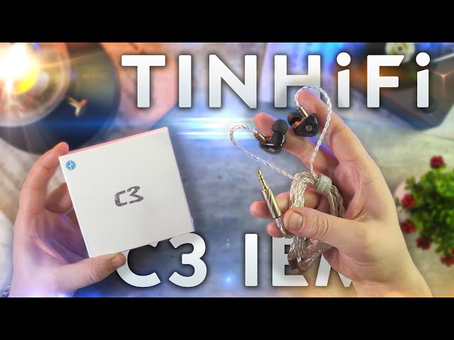 Отличная эргономика и приятный БАС - Проводные IEM наушники TinHIFI C3