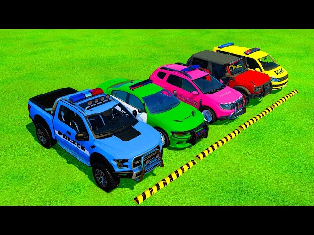 DACIA DIACA DASTER, VOLSKWAGEN, AUDI POLICE CARS and MERCEDES, FORD AMBULANCE EMERGENCY! PART 89