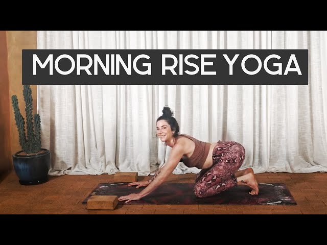 20 minute Morning Rise 🌅 Yoga for Gratitude