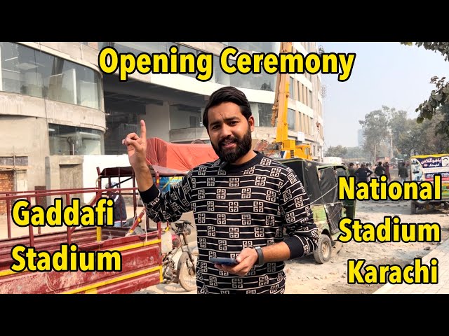 Breaking 🛑 Big Update from Gaddafi Stadium about Champions Trophy & Stadium