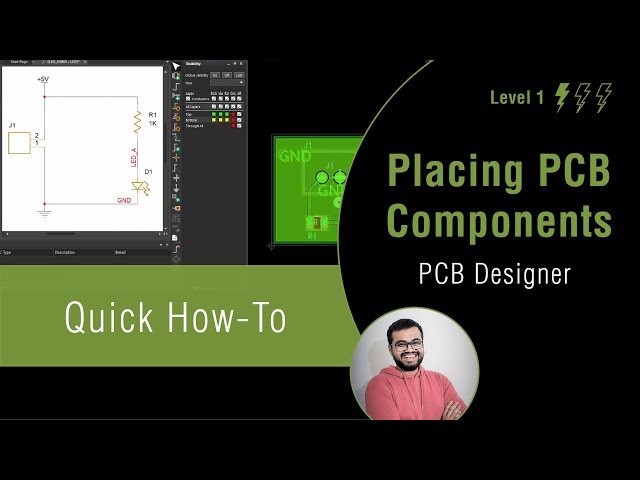 How to Place Components on the PCB From the Schematic