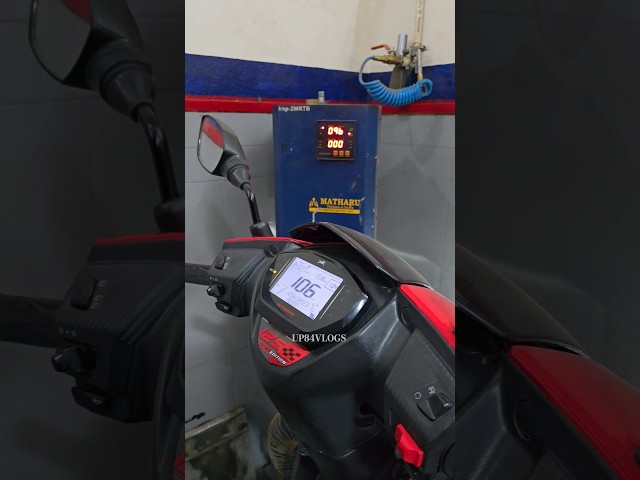 Top Speed of Tvs Ntorq 125 Race edition #up84vlogs