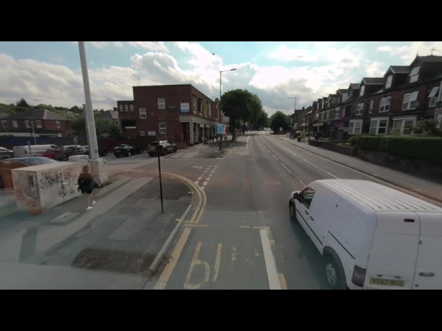 VR180° 83 bus up ecclesall, Sheffield