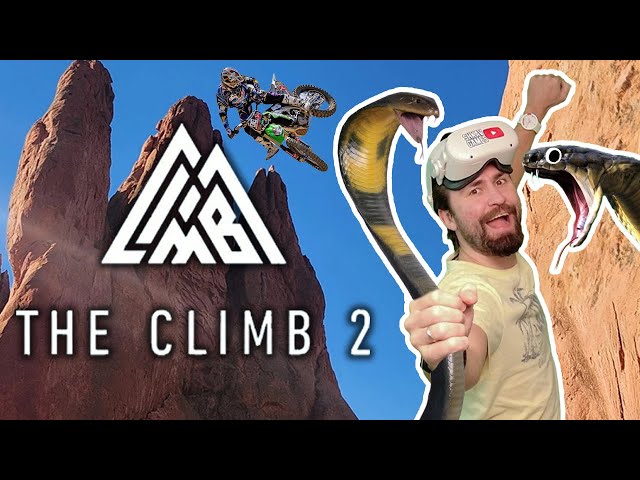 Гора впечатлений! Разозлил змей, но успел на шоу на вершине горы! The Climb 2 VR