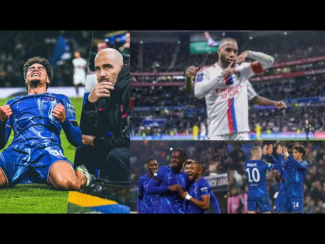 CHELSEA SINKED FC Noah's ark at the BRIDGE (8-0) While Lyon fumbled the win at Hoffenheim (2-2)...