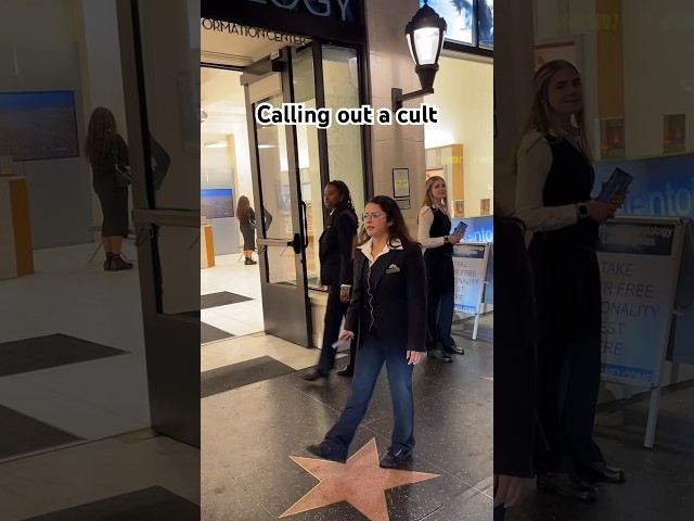 CALLING OUT A CULT: Warning People About The Church of Scientology #scientologist