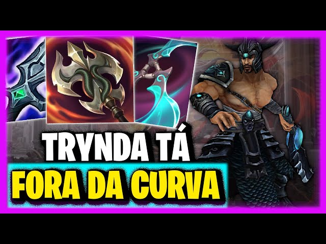 TRYNDA ESTÁ UM PICK QUEBRADO | League of Legends | TRYNDAMERE VS FIORA